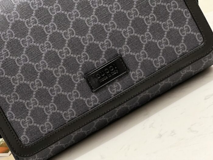 구찌 GG 크로스바디백 블랙 슈프림 771167 레플리카 미러급 SA급 S급 고퀄리티 최상급 하이엔드 가방 [남성여성공용] 9