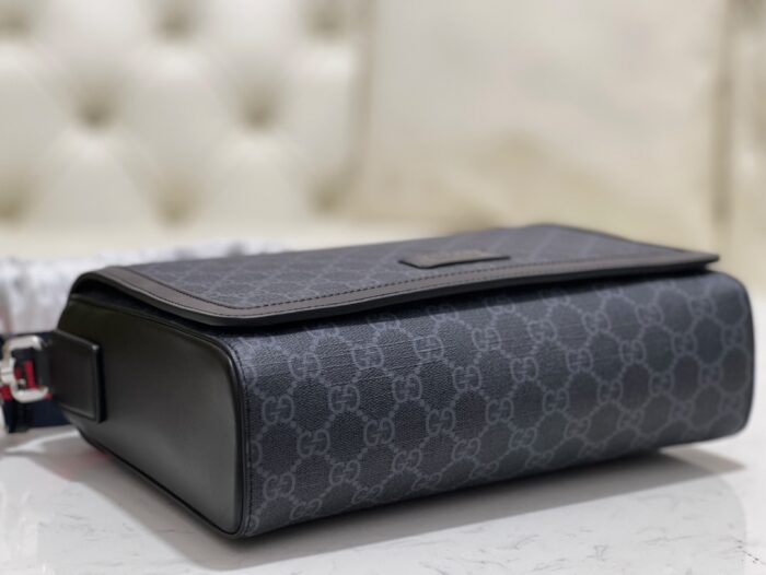 구찌 GG 크로스바디백 블랙 슈프림 771167 레플리카 미러급 SA급 S급 고퀄리티 최상급 하이엔드 가방 [남성여성공용] 8