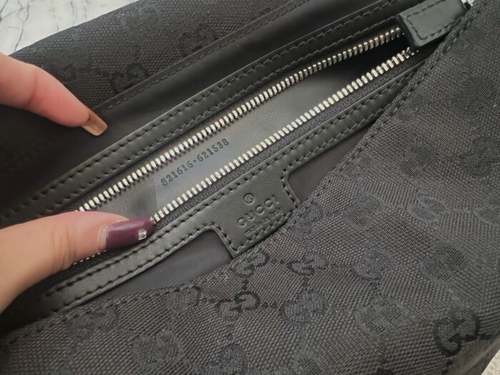 구찌 미디움 GG 크로스바디백 웹 블랙 821616 레플리카 미러급 SA급 S급 고퀄리티 최상급 하이엔드 가방 [남성여성공용] 9