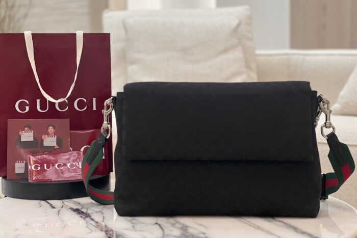 구찌 미디움 GG 크로스바디백 웹 블랙 821616 레플리카 미러급 SA급 S급 고퀄리티 최상급 하이엔드 가방 [남성여성공용]