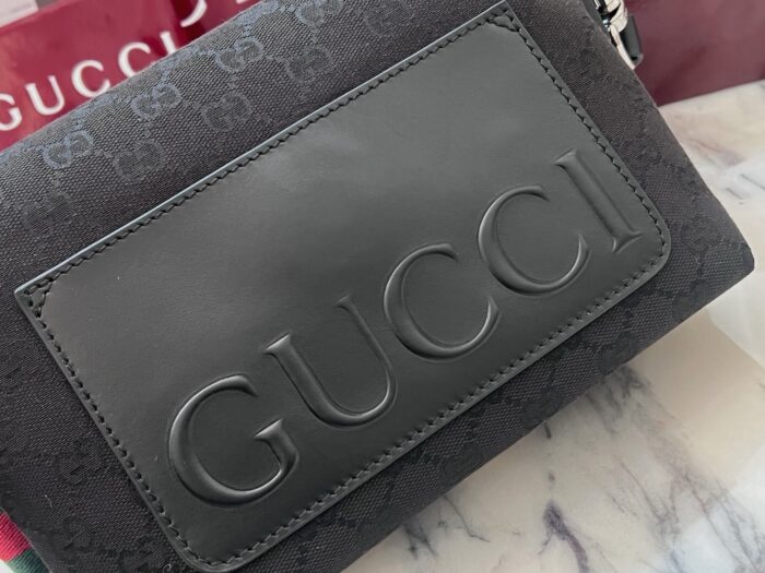 구찌 스몰 GG 크로스바디 백 웹 블랙 821617 레플리카 미러급 SA급 S급 고퀄리티 최상급 하이엔드 가방 [남성여성공용] 8