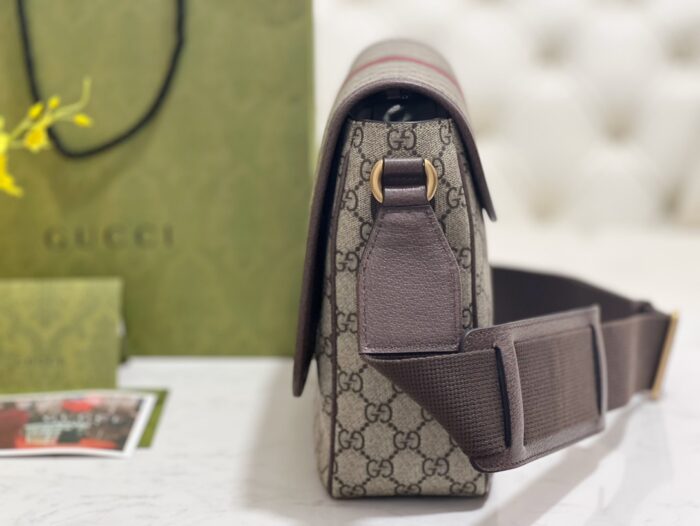 구찌 오피디아 미디움 메신저백 베이지 에보니 761741 레플리카 미러급 SA급 S급 고퀄리티 최상급 하이엔드 가방 [남성여성공용] 8