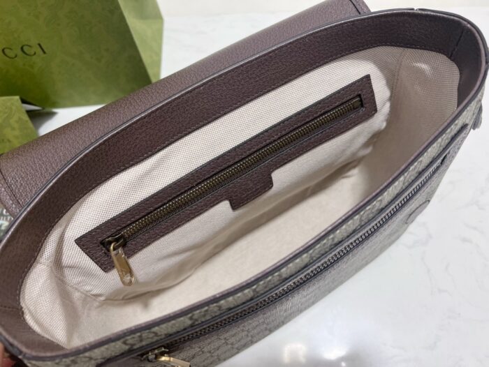 구찌 오피디아 미디움 메신저백 베이지 에보니 761741 레플리카 미러급 SA급 S급 고퀄리티 최상급 하이엔드 가방 [남성여성공용] 3