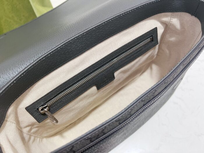 구찌 오피디아 미디움 메신저백 그레이 블랙 슈프림 텐더 761741 레플리카 미러급 SA급 S급 고퀄리티 최상급 하이엔드 가방 [남성여성공용] 3