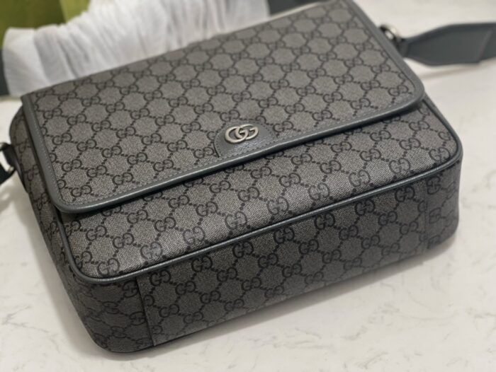 구찌 오피디아 미디움 메신저백 그레이 블랙 슈프림 텐더 761741 레플리카 미러급 SA급 S급 고퀄리티 최상급 하이엔드 가방 [남성여성공용] 6