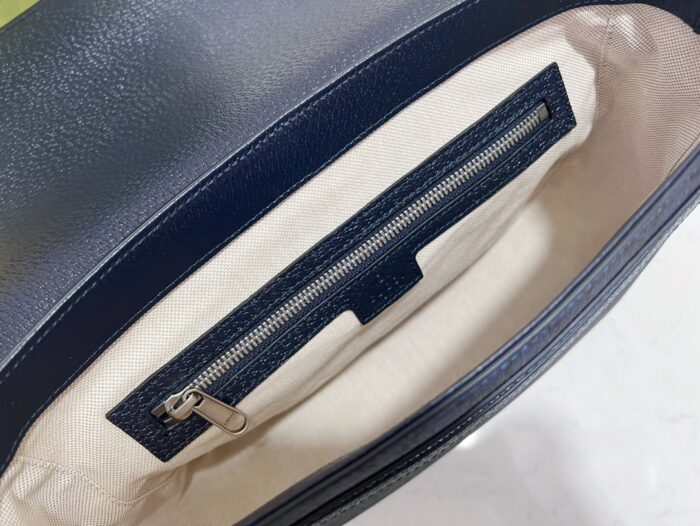 구찌 오피디아 미디움 메신저백 그블루 블랙 슈프림 텐더 761741 레플리카 미러급 SA급 S급 고퀄리티 최상급 하이엔드 가방 [남성여성공용] 3