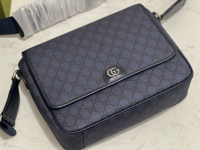 구찌 오피디아 미디움 메신저백 그블루 블랙 슈프림 텐더 761741 레플리카 미러급 SA급 S급 고퀄리티 최상급 하이엔드 가방 [남성여성공용] 7