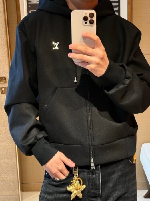 루이비통 테일러드 테크니컬 울 후디드 블루종 후드집업 1AIWF7 레플리카 미러급 SA급 S급 고퀄리티 하이엔드 최상급 의류 [남성여성공용] 2