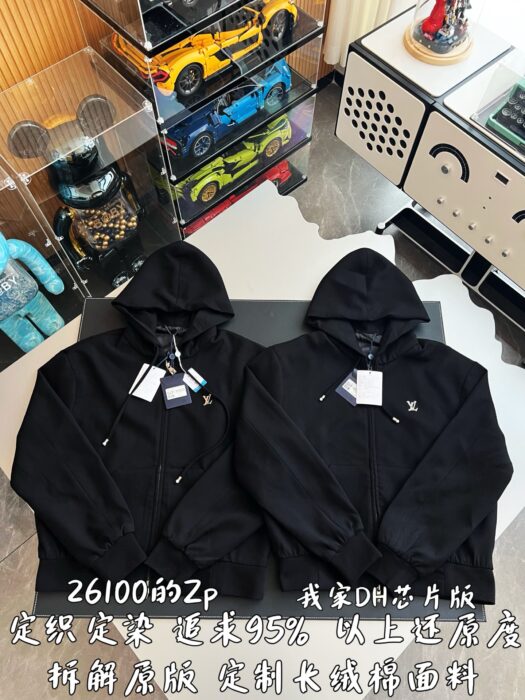 루이비통 테일러드 테크니컬 울 후디드 블루종 후드집업 1AIWF7 레플리카 미러급 SA급 S급 고퀄리티 하이엔드 최상급 의류 [남성여성공용] 3