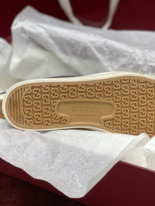 구찌 리도 캔버스 스니커즈 블랙 남성용 레플리카 미러급 SA급 S급 고퀄리티 최상급 하이엔드 신발 [남성] 7