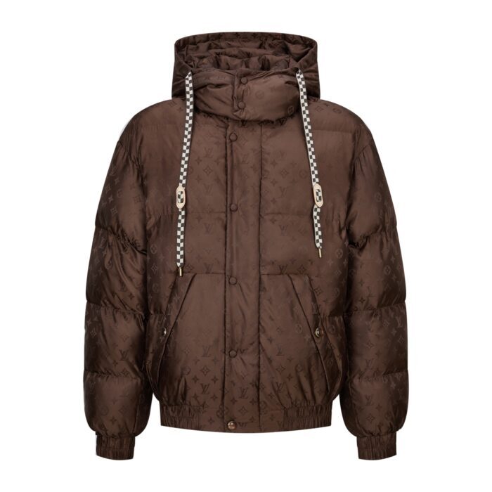 루이비통 블루종 점퍼 패딩 코튼 브라운 1AJBCK 레플리카 미러급 SA급 S급 고퀄리티 하이엔드 최상급 의류 [남성여성공용] 3