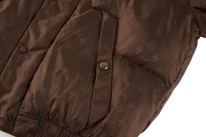 루이비통 블루종 점퍼 패딩 코튼 브라운 1AJBCK 레플리카 미러급 SA급 S급 고퀄리티 하이엔드 최상급 의류 [남성여성공용] 11