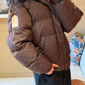 루이비통 블루종 점퍼 패딩 코튼 브라운 1AJBCK 레플리카 미러급 SA급 S급 고퀄리티 하이엔드 최상급 의류 [남성여성공용]