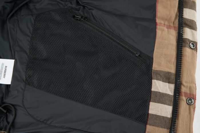 버버리 클래식 체크 소매 탈부착 패딩 브라운 레플리카 미러급 SA급 S급 고퀄리티 하이엔드 최상급 의류 [남성여성공용] 14