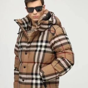 버버리 클래식 체크 소매 탈부착 패딩 브라운 레플리카 미러급 SA급 S급 고퀄리티 하이엔드 최상급 의류 [남성여성공용]