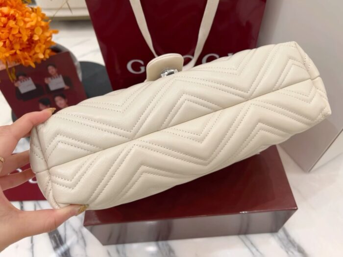구찌 GG 마몽 미디엄 숄더백 아이보리 850676 레플리카 미러급 SA급 S급 고퀄리티 최상급 하이엔드 가방 [여성] 6