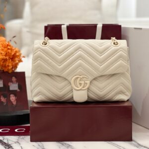 구찌 GG 마몽 미디엄 숄더백 아이보리 850676 레플리카 미러급 SA급 S급 고퀄리티 최상급 하이엔드 가방 [여성]