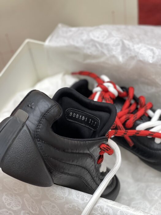 알렉산더맥퀸 플렉션 스니커즈 오프 블랙 레플리카 미러급 SA급 S급 고퀄리티 최상급 하이엔드 신발 [여성] 7