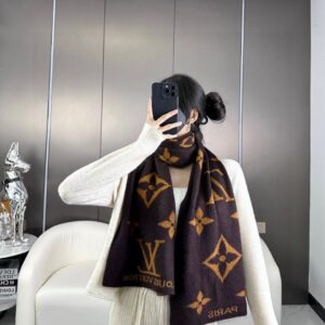 루이비통 빈티지 모노그램 캐시미어 스카프 브라운 레플리카 미러급 SA급 S급 고퀄리티 최상급 하이엔드 [남성여성공용]