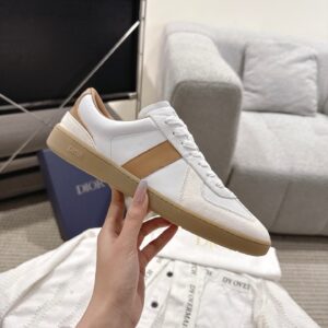 디올 B01 매치포인트 스니커즈 스무스 카프스킨 화이트 스웨이드 꼬냑 화이트 레플리카 미러급 SA급 S급 고퀄리티 최상급 하이엔드 신발 [남성]