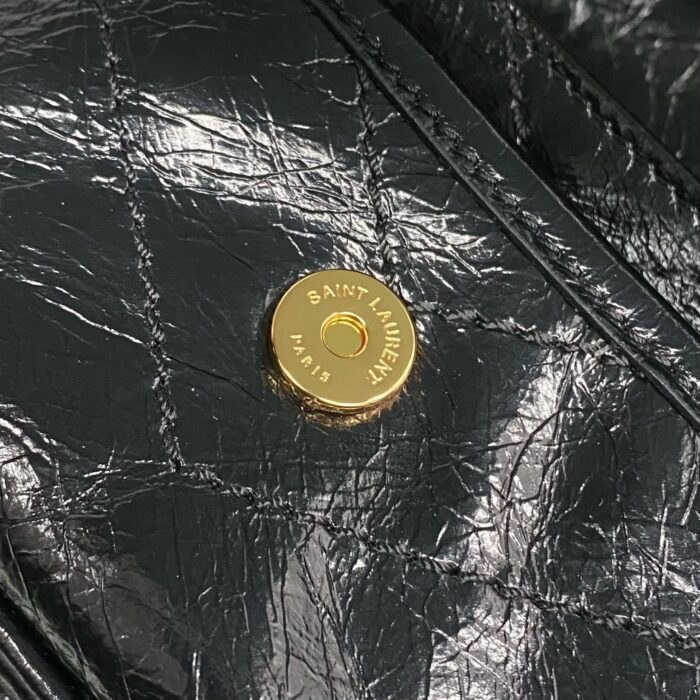 생로랑 빈티지 가죽 소재 NIKI 미니 백 846087 블랙 금장 레플리카 미러급 SA급 S급 고퀄리티 최상급 하이엔드 가방 [여성] 6