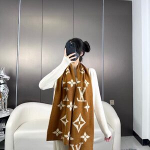 루이비통 빈티지 모노그램 캐시미어 스카프 브라운 레플리카 미러급 SA급 S급 고퀄리티 최상급 하이엔드 [남성여성공용]