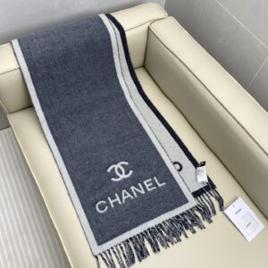 샤넬 모노그램 면양털 양색 스카프 그레이 레플리카 미러급 SA급 S급 고퀄리티 최상급 하이엔드  [남성여성공용]