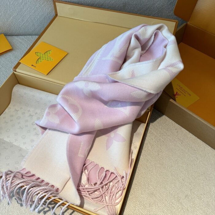 루이비통 LV 에센셜 스카프 핑크 레플리카 미러급 SA급 S급 고퀄리티 최상급 하이엔드 [남성여성공용] 5