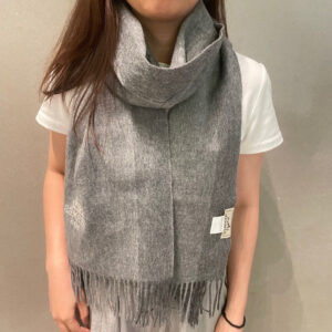 에르메스 배색 베이직 스카프 그레이 캐시미어 레플리카 미러급 SA급 S급 고퀄리티 최상급 하이엔드 [남성여성공용]