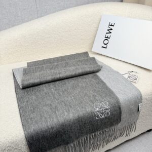 로에베 베이직 로고 태슬 스카프 그레이 캐시미어 50% 양털 50% 레플리카 미러급 SA급 S급 고퀄리티 최상급 하이엔드 [남성여성공용]