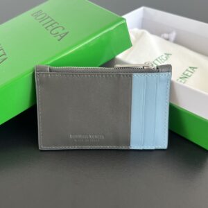 보테가베네타 맥시 인트레치아토 지퍼 카드지갑 679843 배색 그레이 레플리카 미러급 SA급 S급 고퀄리티 최상급 하이엔드 지갑 [남성여성공용]