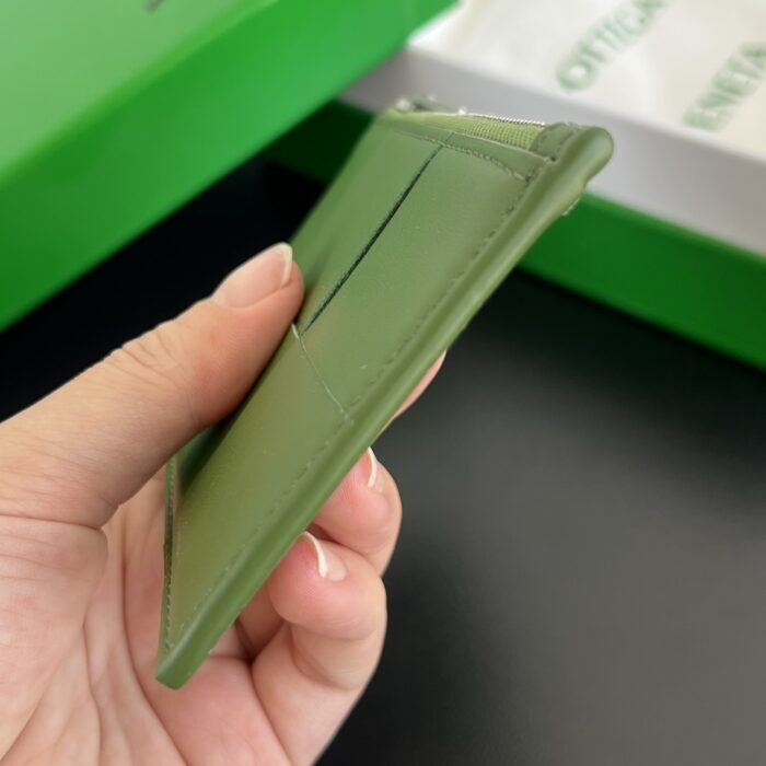 보테가베네타 맥시 인트레치아토 지퍼 카드지갑 679843 그린 레플리카 미러급 SA급 S급 고퀄리티 최상급 하이엔드 지갑 [남성여성공용] 5