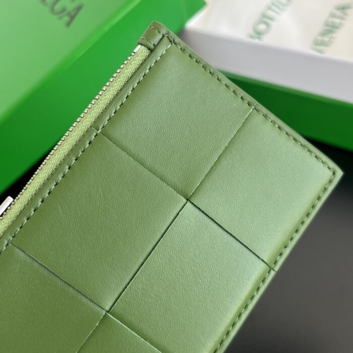 보테가베네타 맥시 인트레치아토 지퍼 카드지갑 679843 그린 레플리카 미러급 SA급 S급 고퀄리티 최상급 하이엔드 지갑 [남성여성공용] 7