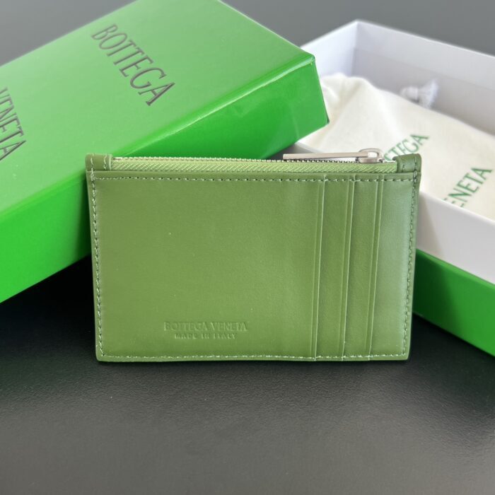 보테가베네타 맥시 인트레치아토 지퍼 카드지갑 679843 그린 레플리카 미러급 SA급 S급 고퀄리티 최상급 하이엔드 지갑 [남성여성공용] 2