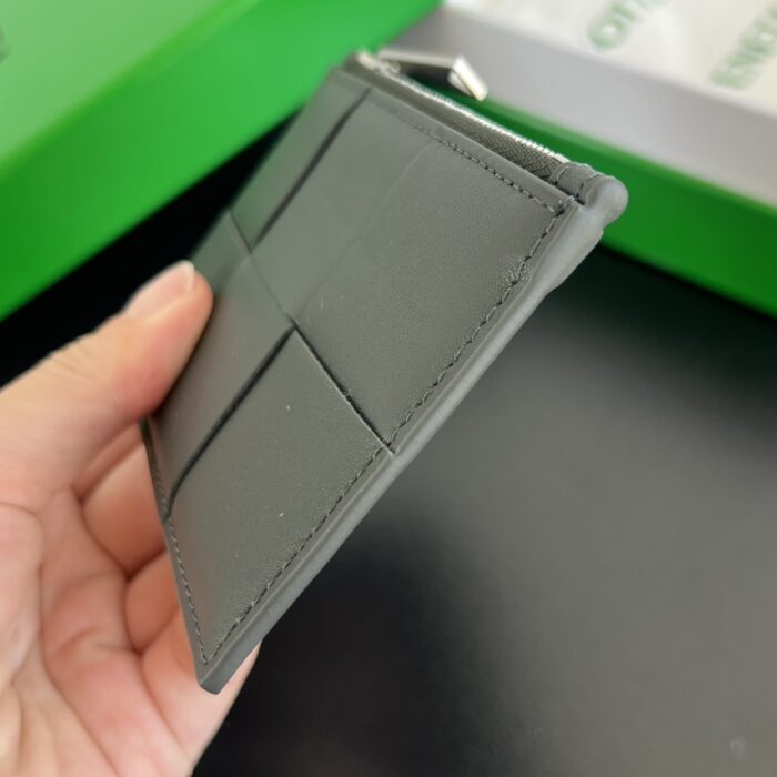 보테가베네타 맥시 인트레치아토 지퍼 카드지갑 679843 다크 그레이 레플리카 미러급 SA급 S급 고퀄리티 최상급 하이엔드 지갑 [남성여성공용] 6