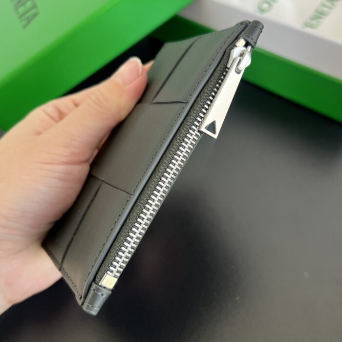 보테가베네타 맥시 인트레치아토 지퍼 카드지갑 679843 다크 그레이 레플리카 미러급 SA급 S급 고퀄리티 최상급 하이엔드 지갑 [남성여성공용] 5