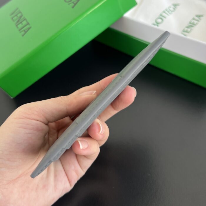 보테가베네타 맥시 인트레치아토 지퍼 카드지갑 679843 라이트 그레이 레플리카 미러급 SA급 S급 고퀄리티 최상급 하이엔드 지갑 [남성여성공용] 5