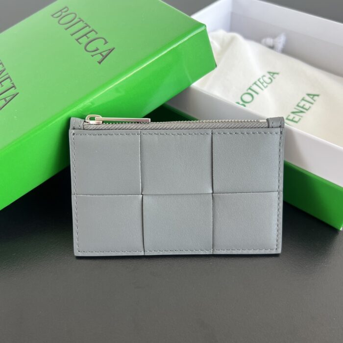 보테가베네타 맥시 인트레치아토 지퍼 카드지갑 679843 라이트 그레이 레플리카 미러급 SA급 S급 고퀄리티 최상급 하이엔드 지갑 [남성여성공용]