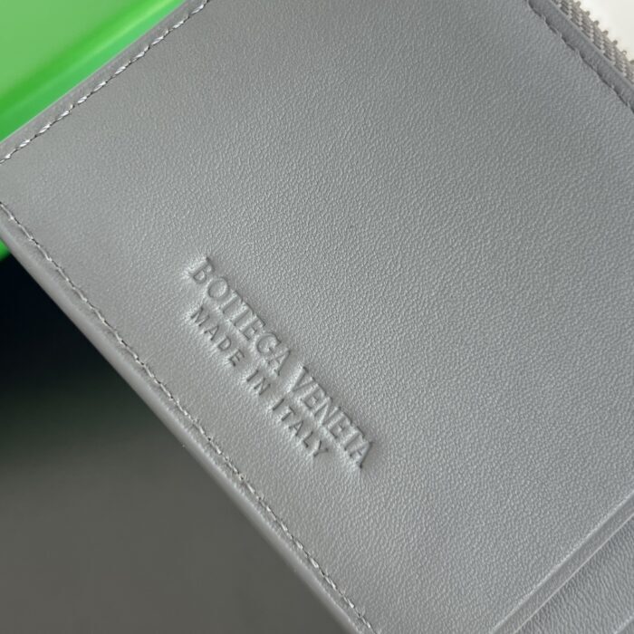 보테가베네타 맥시 인트레치아토 지퍼 카드지갑 679843 라이트 그레이 레플리카 미러급 SA급 S급 고퀄리티 최상급 하이엔드 지갑 [남성여성공용] 8