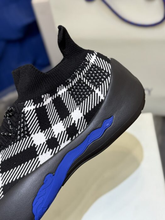 버버리 체크 니트 넵튠 스니커즈 샌드 블랙 남성용 레플리카 미러급 SA급 S급 고퀄리티 최상급 하이엔드 신발 [남성] 9