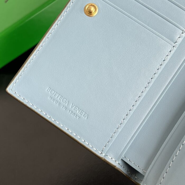 보테가베네타 인트레치아토 반지갑 749940 배색 올리브 블루 레플리카 미러급 SA급 S급 고퀄리티 최상급 하이엔드 지갑 [남성여성공용] 8