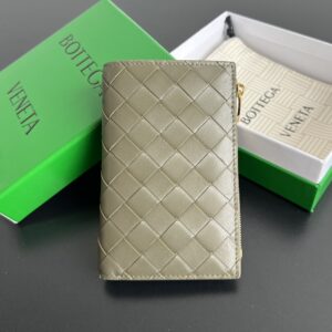 보테가베네타 인트레치아토 반지갑 749940 배색 올리브 블루 레플리카 미러급 SA급 S급 고퀄리티 최상급 하이엔드 지갑 [남성여성공용]