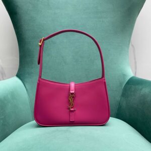 생로랑 페이턴트 가죽 소재의 LE 5 A 7 호보백 657228 자홍색 레플리카 미러급 SA급 S급 고퀄리티 최상급 하이엔드 가방 [여성]
