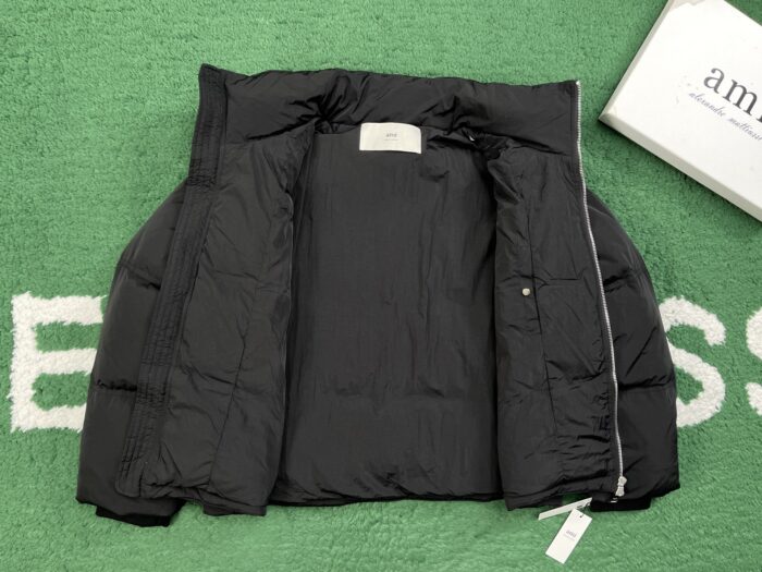 아미 DE COEUR 다운 자켓 패딩 블랙 레플리카 미러급 SA급 S급 고퀄리티 하이엔드 최상급 의류 [남성여성공용] 5