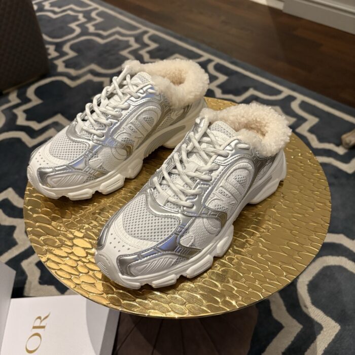 디올 알프스 디올 크로노 스니커즈 메쉬 화이트 은색 레플리카 미러급 SA급 S급 고퀄리티 최상급 하이엔드 신발 [여성] 4