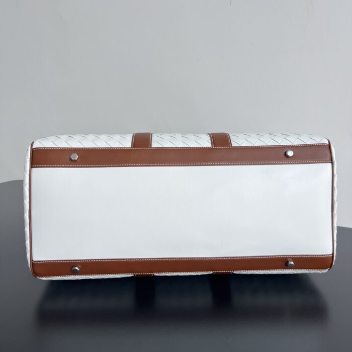 보테가베네타 인트레치아토 기내 여행 가방 795287 화이트 브라운 레플리카 미러급 SA급 S급 고퀄리티 최상급 하이엔드 가방 [남성여성공용] 5