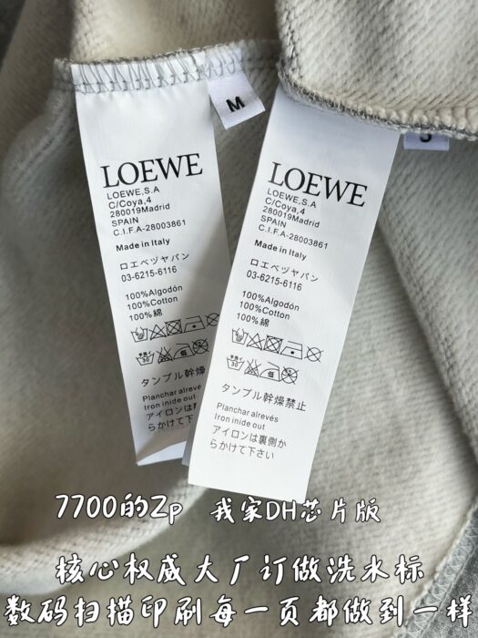 로에베 코튼 하이넥 긴팔티 그레이 레플리카 미러급 SA급 S급 고퀄리티 하이엔드 최상급 의류 [남성여성공용] 10