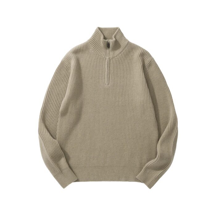 로로피아나 Plane 트리 양털 반지퍼 니트 베이지 레플리카 미러급 SA급 S급 고퀄리티 하이엔드 최상급 의류 [남성] 3