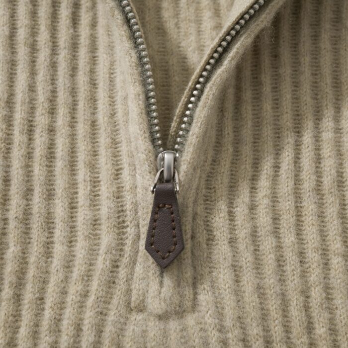 로로피아나 Plane 트리 양털 반지퍼 니트 베이지 레플리카 미러급 SA급 S급 고퀄리티 하이엔드 최상급 의류 [남성] 8