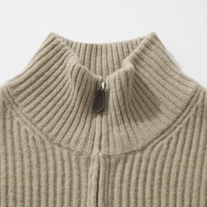 로로피아나 Plane 트리 양털 반지퍼 니트 베이지 레플리카 미러급 SA급 S급 고퀄리티 하이엔드 최상급 의류 [남성] 6